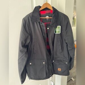 Levi's Black Fleece-Lined Jacket